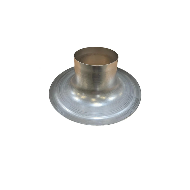 Burgerhout Plakplaat aluminium 138mm Zij boven aanzicht | Gratis verzending door heel Nederland vanaf €150,- in de btw Nergens goedkoper dan bij ons | CVketel.nl