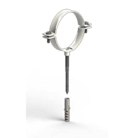 Cox Geelen Aluminium bevestigingsbeugel 100mm wit CABMAA600 | CVketel.nl