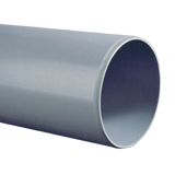 Dyka PVC-U3 Buis 40x3,0mm SN4 KOMO grijs L=1m | CVketel.nl
