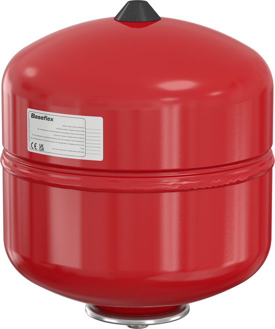 Voorkant Expansievat Baseflex 18/0,5 3BAR Rood Flamco | CVketel.nl